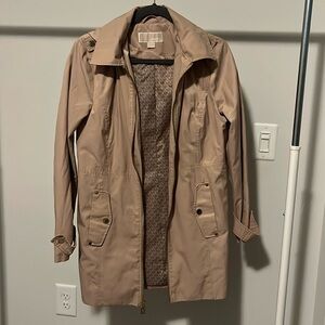 Michael Kors Tan Trench Coat